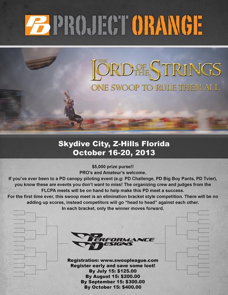 Lord of the Strings flyer